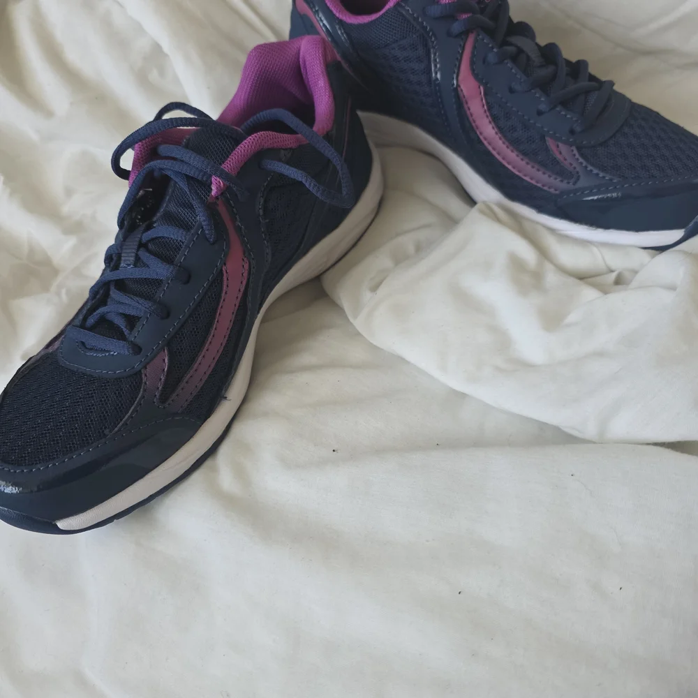 Ryka Navy and Pink Women's Athletic Sneakers